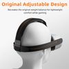 Head Strap for 0culus Quest 2 Headset, Original Replacement Headstrap Compatible with Met-a Quest 2, Adjustable VR Head Strap with 4 Controller Thumb Grip Caps