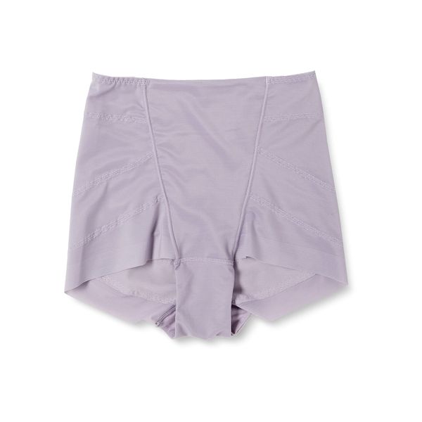 Sansei Women's Shorts, Girdle, Short Length, Boyleg, Beautiful from the Buttock, Pants Style, Low Levels at Hem, lavender