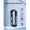 UYRUREL Specially Designed Multifunction Frame for Insta360 X5 Waterproof 8K 360° Action Camera,Buckle Design with Protective Cold Shoe Interface,Black.