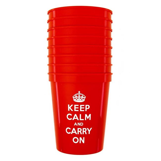 Red Party Cups Disposable Plastic