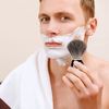 KIKC Handmade Shaving Brush - 100% Pure Badger Hair and Black Wooden Handle, can be used with Safety Razor, Straight razor, Barber Salon tool.