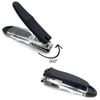 CAREOR 360 Degree Rotary Nail Clipper | Stainless Steel Sharp Blade Fingernail Toenail Clipper, Trimmer And Cutter Toe nail Clipper - Ergonomic Design To Easily Trim Finger And Toenails (Black)