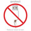 Neet Cable Keeper M Cable Organiser - Pink