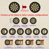 Off The Wall Plates - Dart Board - Double Gang Paddle Rocker