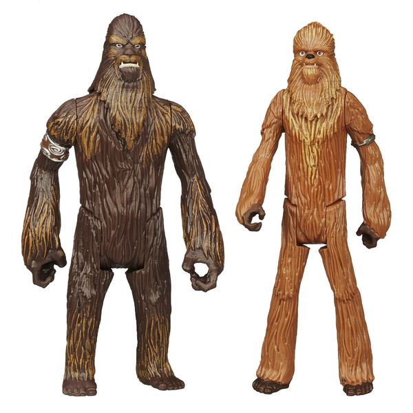 Star Wars Mission Series - Wullffwarro and Wookiee Warrior Figures