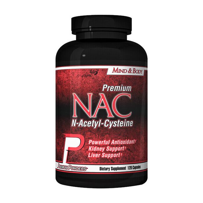 NAC N-Acetyl-Cysteine by Premium Powders