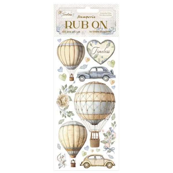 Stamperia DFLRB163 Rub-on, Assorted, 4" x 8.5" x 0.025"