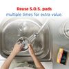 S.O.S Steel Wool Soap Pads, 18 Count