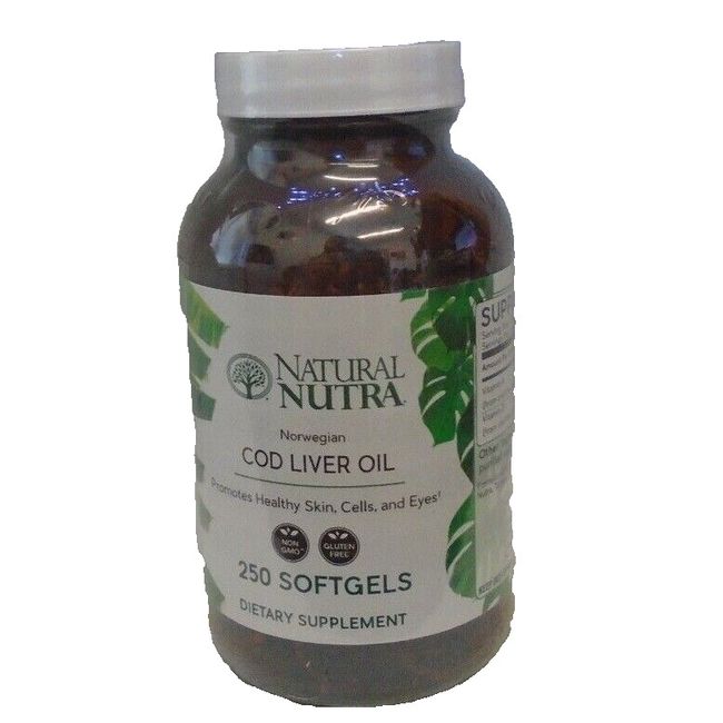 Natural Nutra Norwegian COD Liver Oil, 250 softgels