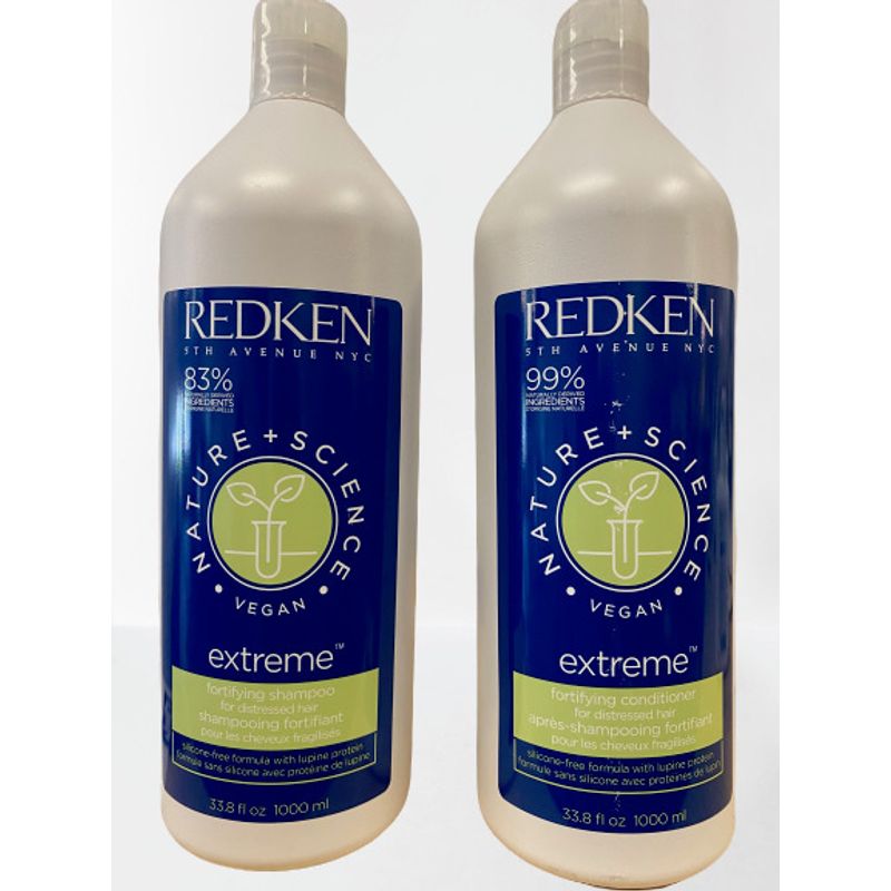 Redken Nature + Science Natural Extrem Shmpoo and Conditioner 33 oz Duo ...
