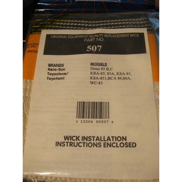 Kero World 507 Kerosene Heater Replacement Wick