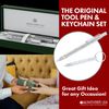 Monteverde ONE TOUCH TOOL SET BALLPOINT PEN WITH STYLUS SILVER + TOOL PEN KEYCHAIN SILVER