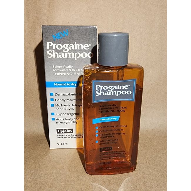 PROGAINE Volumizing Shampoo for Thinning Hair Upjohn Discontinued