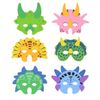 Henbrandt Dinosaur Foam Masks (6pcs)