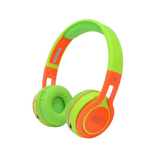 Contixo KB-2600 Kid Foldable Wireless Bluetooth Headphones - Green