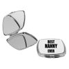 Sam Sandor - Best Nanny Ever - Square Compact Mirror Personal Mirror