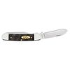 Case Cutlery CA14003: Canoe Black Curly Oak