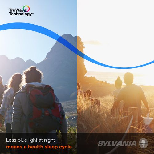 SYLVANIA LED TruWave Natural Series A19 Light Bulb, 75W Equivalent, Efficient 11W, 1100 Lumens, Dimmable, Clear, 2700K, Soft White - (Pack of 6) (40807)