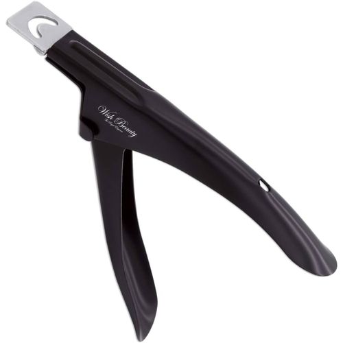 Wishbeauty Stainless Steel Acraylic Nail Tip Cutters Cuticle Nail Clipper Trimmers Artificial Fake Gel Nail Remover Manicure Pedicure Nail Timmers(Black)