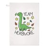 Team Herbivore Dinosaur Tea Towel Dish Cloth