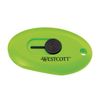 Westcott Mini Utility Ceramic Safety Blade Cutter - Green