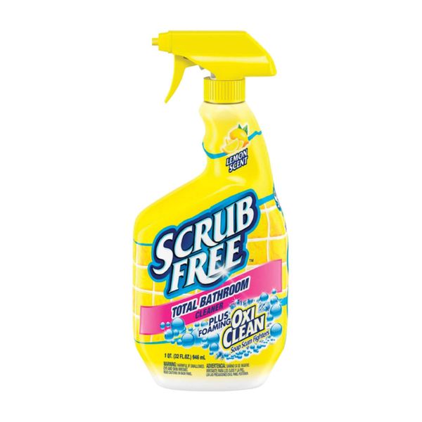 Scrub Free Bathroom Cleaner with Oxi Clean, Lemon Scent, 32 oz (3)