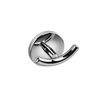 Croydex Hampstead Wall Mounted Robe Hook, Chrome