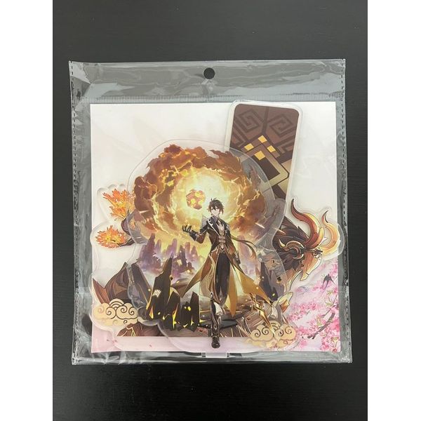 原神 二重アクリルスタンド 鍾離①