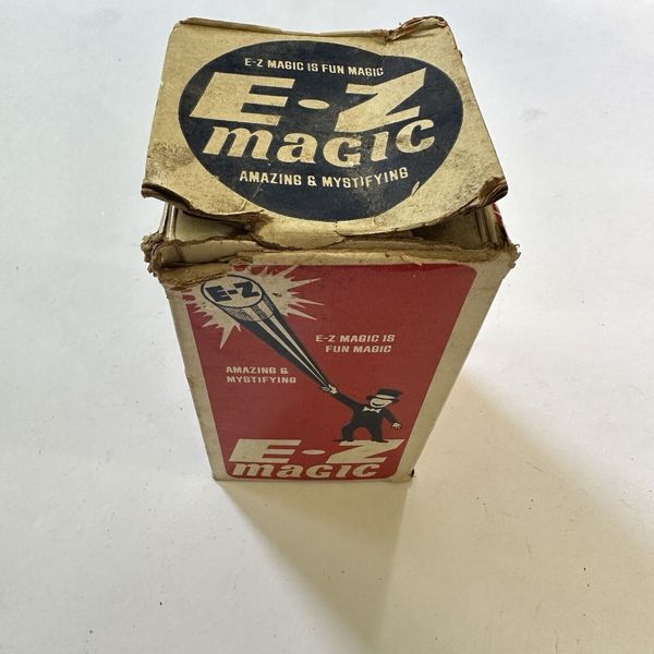 Magic Rattle Bars VINTAGE MAGIC TRICK E-Z Magic Original Box Plastic Bars