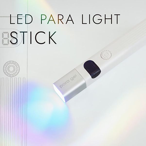 Paragel para gel LED para light stick 3W 6 month warranty Nail light Gel light Handy light Temporary curing Rechargeable Compact New 