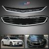 For Chevrolet Malibu 2016-2018 Front Bumper Upper&Lower Grille ABS Plastic Grill
