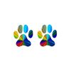 CafePress 2 Paws Rectangle Bumper Sticker Car Decal