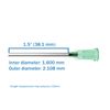 Ciringe 3 ml Syringe with 14G Green Mixing Kit - 5 Sets
