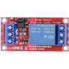 Valefod DC 5V Relay Module 1-Channel Relay Switch with Optocoupler Isolation High/Low Level Trigger, Pack of 10