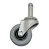 2" Swivel TPR Caster with 7/16" x 1-7/16" Grip Ring Stem 