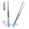 Dressing Forceps 14cm, Serrated Tips, Body Piercing, Veterinary Tools, Insects Forceps (02 pcs) ZAMAHA UK