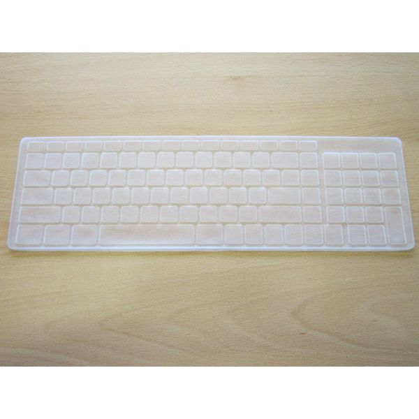 DIXIETREE Dirt/Spashproof Rubber Membrane Cover for Wireless Keyboard + NumPad