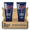 Dollar Shave Club, Shave Cream 2-Pack, Formulated with Aloe Leaf Juice, Macadamia & Coconut Oils, No Alcohol, Synthetic Dyes or Parabens, Extra Thick Pillowy Cushion with Mint Tingle