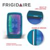 Frigidaire, 6 Can/4 Liter LED Light Up Mini Personal Fridge Cooler, Blue