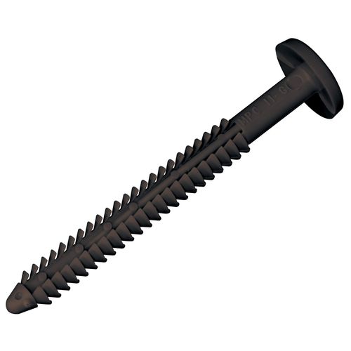MidAmerica Musket Brown 3" Shutter Lok Peg Fasteners 60 Pack Spikes Longer and Stronger