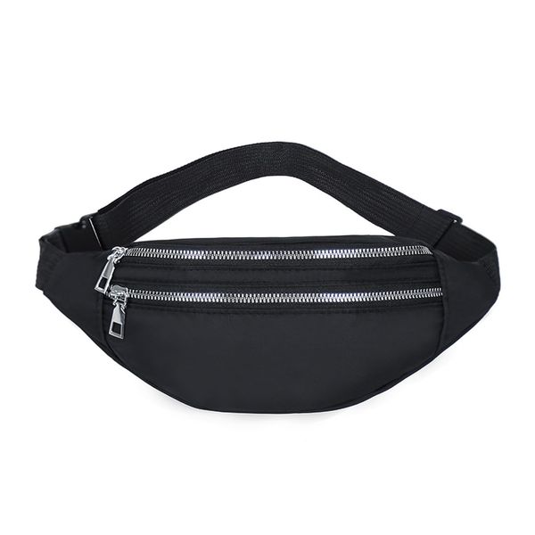 Nuqin Bumbags for Ladies with Adjustable Shoulder Straps Waterproof Oxford Bumbag Festival Fanny Pack Worn on Hand Back Waist or Shoulder for Running Camping Traveling and Walking