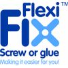 Croydex Flexi-Fix Easy to Fit Cheadle Chrome Plated Square Design Towel Ring, Silver