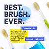 MOUTHWATCHERS Dr Plotkas Extra Soft Flossing Toothbrush Manual Soft Toothbrush for Adults, Ultra Clean Toothbrush, Good for Sensitive Teeth and Gums, Multicolor, 6 Pack