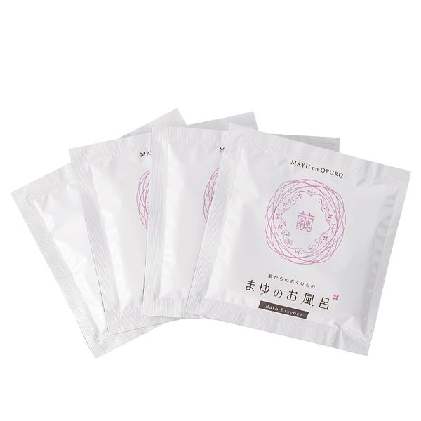 Kinumoyofu Mayu Series Eyebu Bath Pouch Set (Bath Cosmetics) 4 Packs