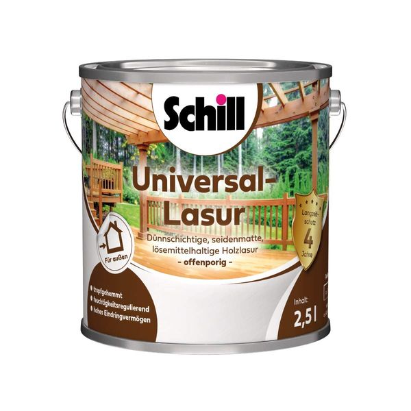 Schill Universal-Lasur - Holzlasur 2,5 Liter Kiefer