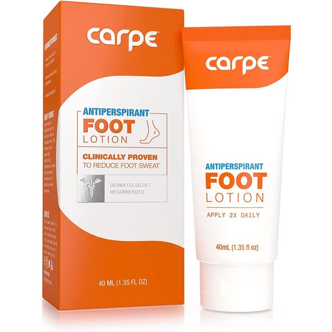 Calpe foot lotion 40ml<br> Carpe Antiperspirant Foot Lotion <br> foot heat antiperspirant antiperspirant