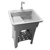 Freestanding Plastic Utility Sink Laundry sink Size:31.5*22.0