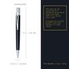 Retro 51 Tornado Black Lacquer Finish Rollerball Pen - VRR-1301