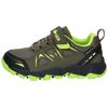 Lico Unisex Kids Allen Vs Cross Running Shoe, Olive lemon