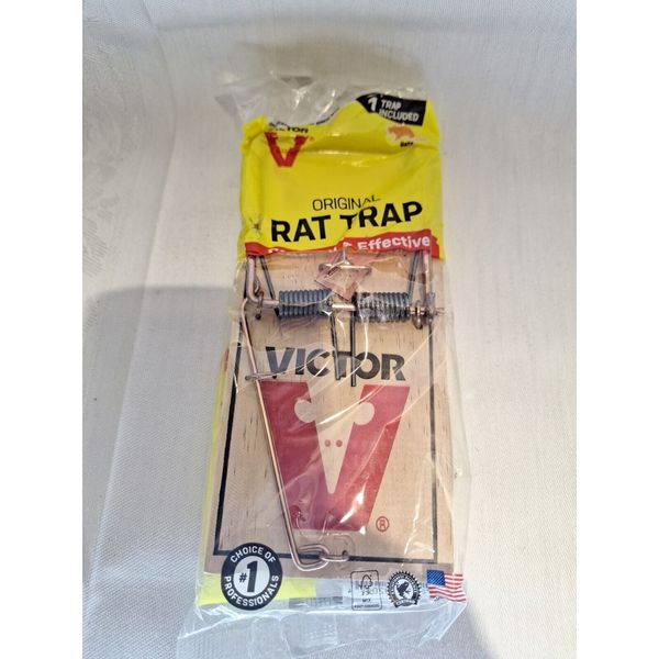 Victor Rat Guard Metal Bait Rodent 7" Rat Trap NIB C14